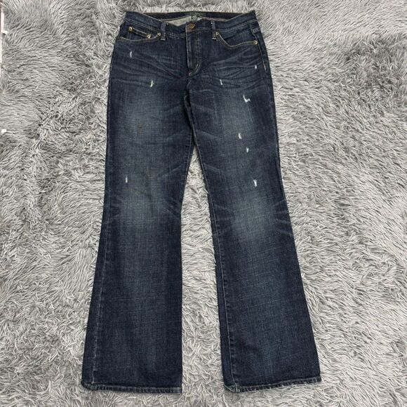 LRL Lauren Ralph Lauren Classic Boot Cut Jeans Size 10 - Picture 1 of 12